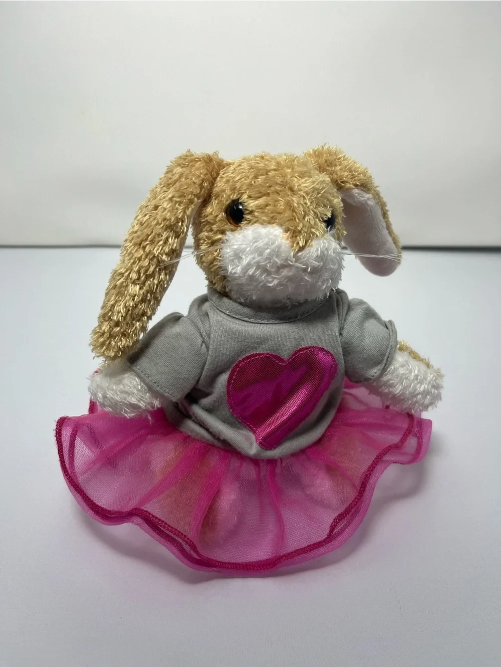 Douglas Bunny Rabbit Plush Stuffed Animal 6” Floppy Ears Pink Tutu Outfit Lovey